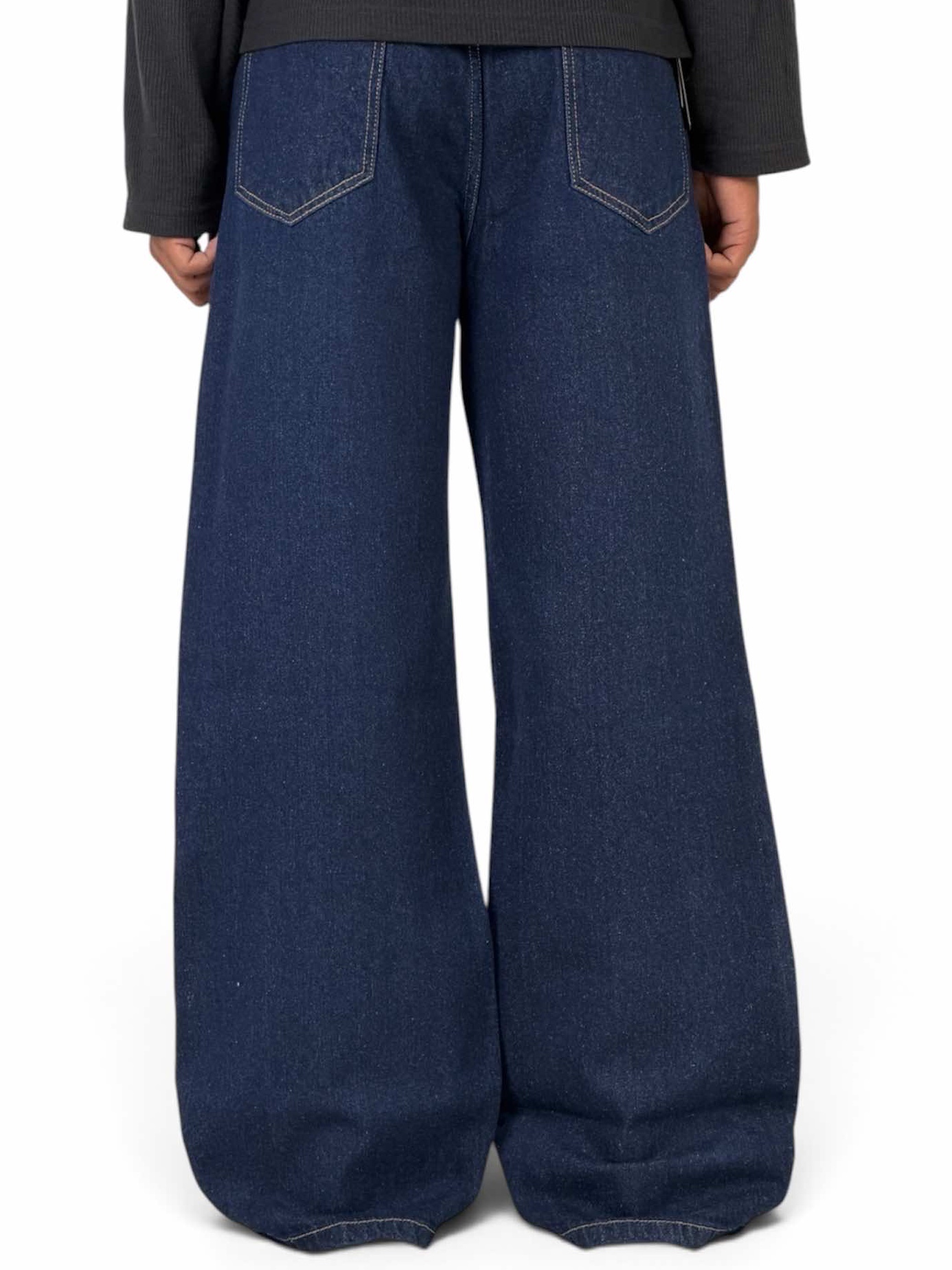 INDIGO RAW RIVET WIDE